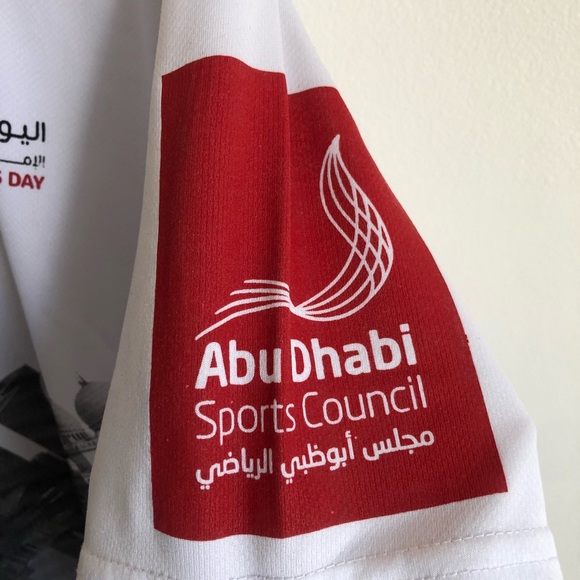 Mens Abu Dhabi Sports Council Drifit Short Size M - Picture 2 of 4